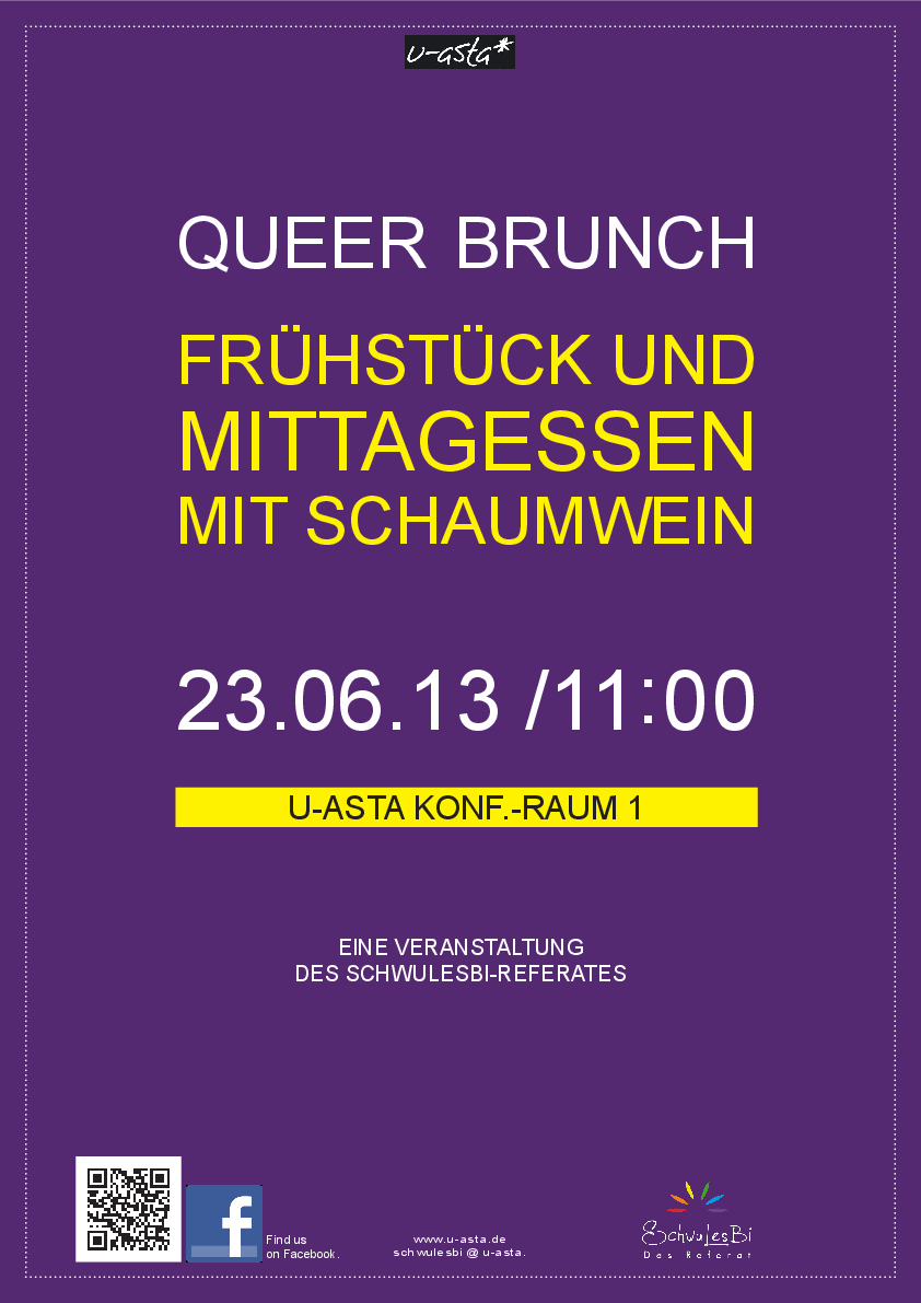 plakat queer brunch sose 2013