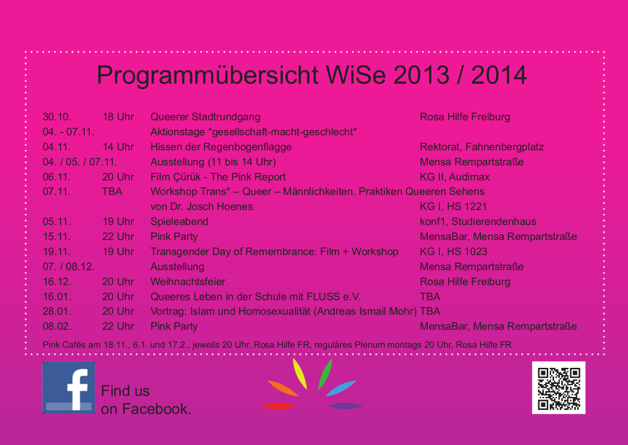 programm des wise 2013 / 2014
