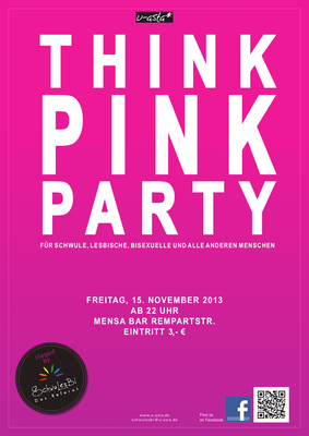 Plakat Pink Party I WiSe 2013
